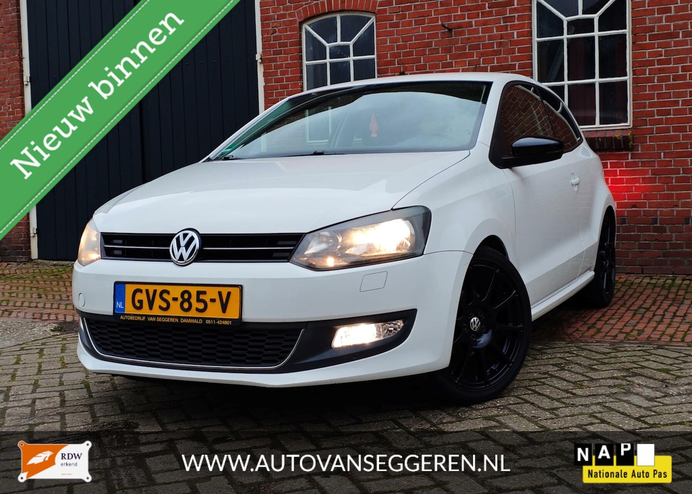 Volkswagen Polo - 1.2 12v style/cruise/clima/16"/garantie - AutoWereld.nl