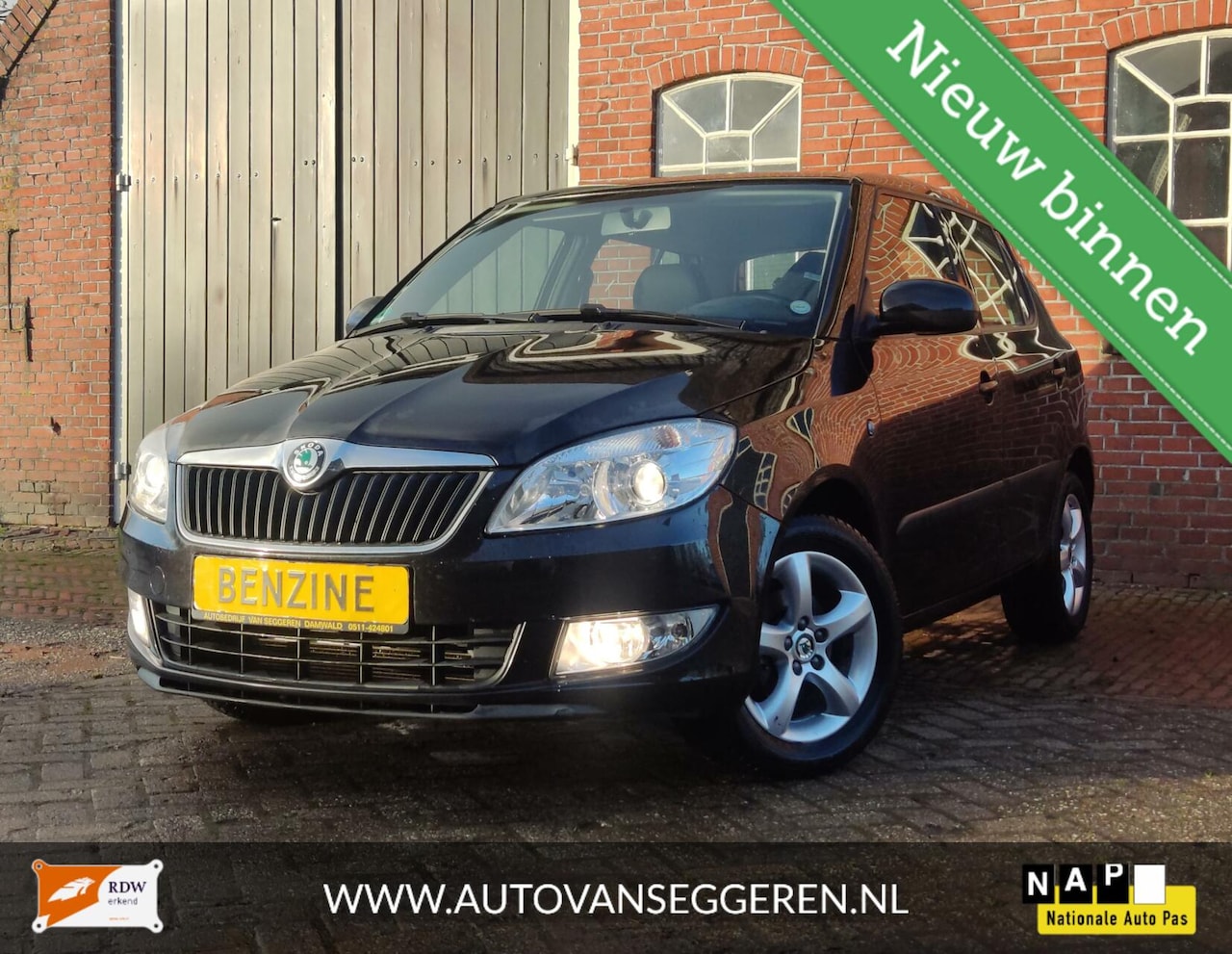 Skoda Fabia - 1.2 TSI Amb./83.000km/cruise/clima/stoelverw./1 eign./garantie - AutoWereld.nl