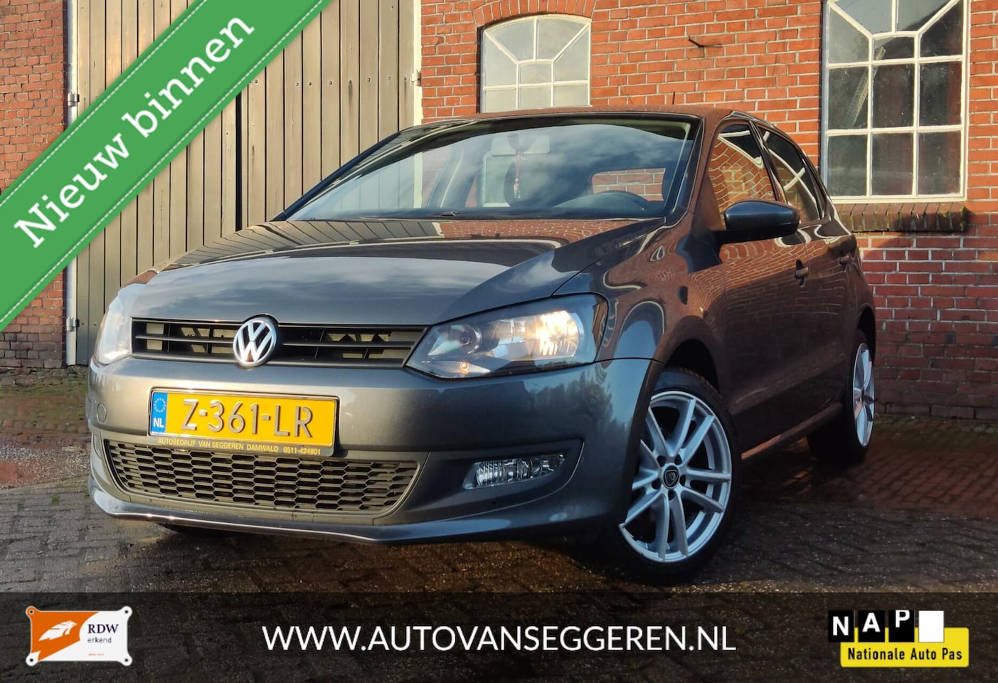 Volkswagen Polo - 1.2 12v comf/clima/16"/trekh./garantie. - AutoWereld.nl