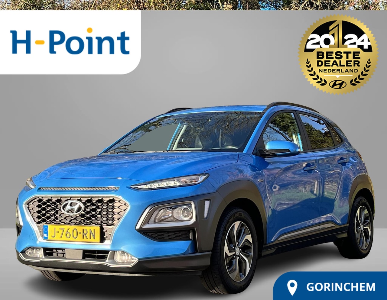 Hyundai Kona - 1.6 GDI HEV (Hybride) Fashion | Trekhaak | Navi groot & Apple Carplay/Android Auto | PDC & - AutoWereld.nl