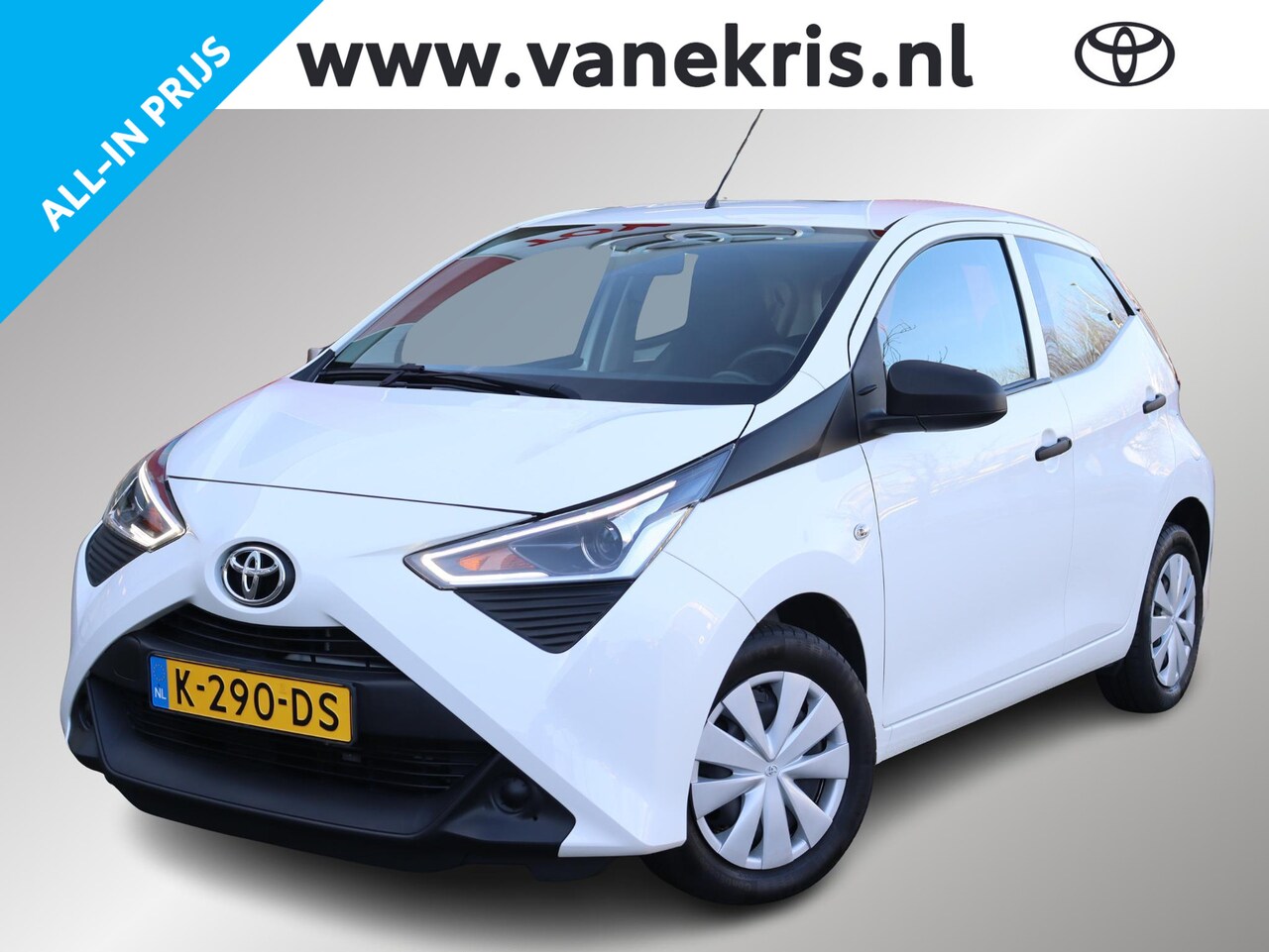 Toyota Aygo - 1.0 VVT-i x-fun 1.0 VVT-i X-Fun, Bluetooth, Airco - AutoWereld.nl