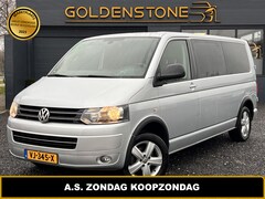 Volkswagen Transporter - 2.0 TDI L2H1 DC Trendline Dubbele Cabine, Navi, Airco, PDC, Cruise, Trekhaak, N.A.P, APK t