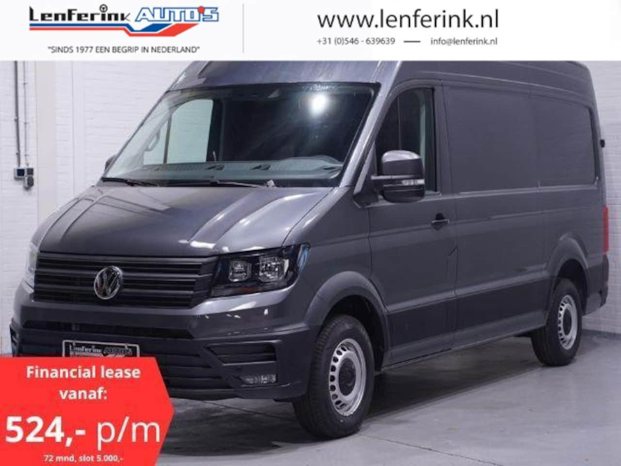 Volkswagen Crafter - 35 2.0 TDI 140 pk L3H3 DSG Aut. Navi, Camera Cruise Control, Multistuur, PDC V+A, Nieuw, 3 - AutoWereld.nl