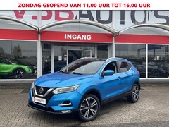 Nissan Qashqai - 1.3 DIG-T TEKNA 140PK LED NAVI PANO-DAK 360-CAMERA AIRCO LMV PDC