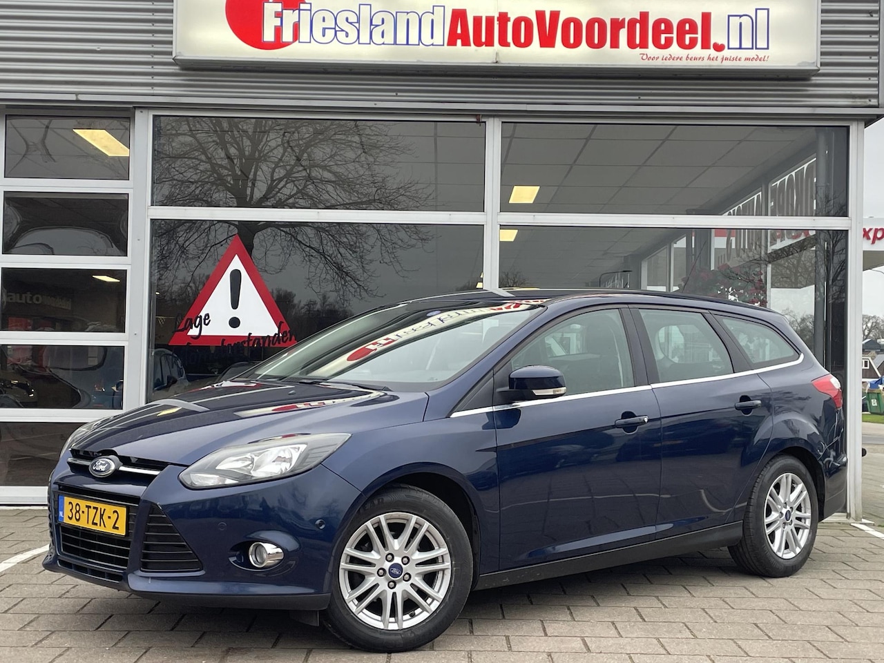 Ford Focus Wagon - 1.6 TI-VCT Lease Titanium /Clima/Cruise/PDC/Navi/APK 12-2025/ - AutoWereld.nl