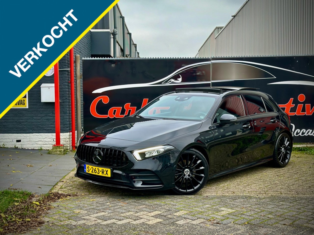 Mercedes-Benz A-klasse - 200 AMG PANO|360|SFEER|DODEHOEK|NIGHT - AutoWereld.nl