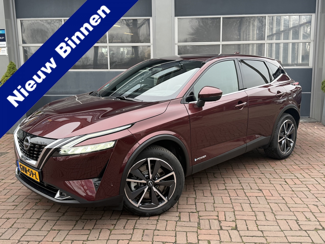 Nissan Qashqai - 1.5 e-Power Black Edition 190PK | HEAD-UP | 360gr. Camera | NAVI | Stuur- & Stoelverwarm. - AutoWereld.nl