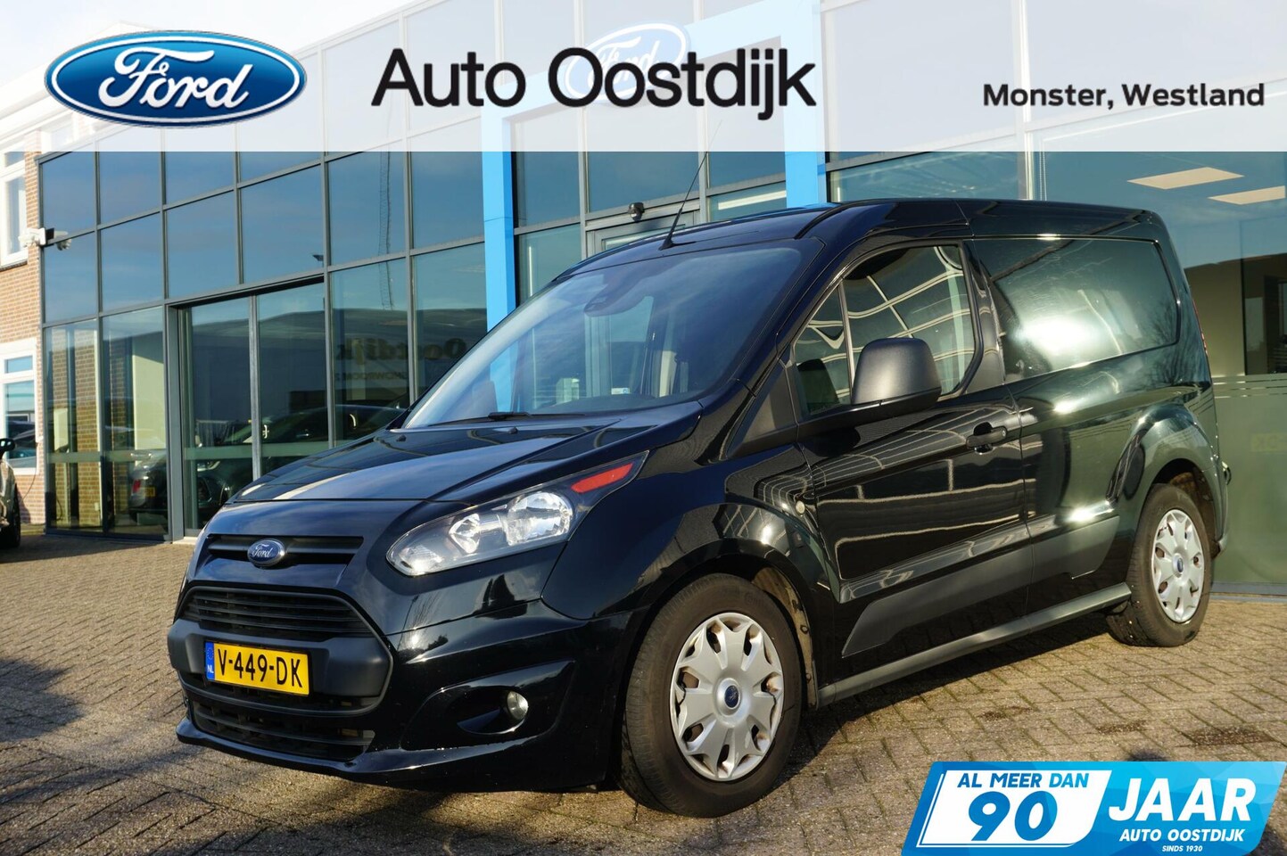 Ford Transit Connect - 1.0 Ecoboost L1 Trend 100PK Marge!! Incl. BTW/BPM Benzine Trekhaak Voorruit Verwarming Air - AutoWereld.nl