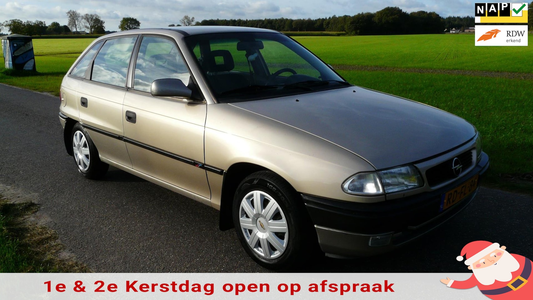 Opel Astra - 1.6i Season 1997, Youngtimer!,Automaat,Airco,Stuurpomp,NIEUWE APK! - AutoWereld.nl