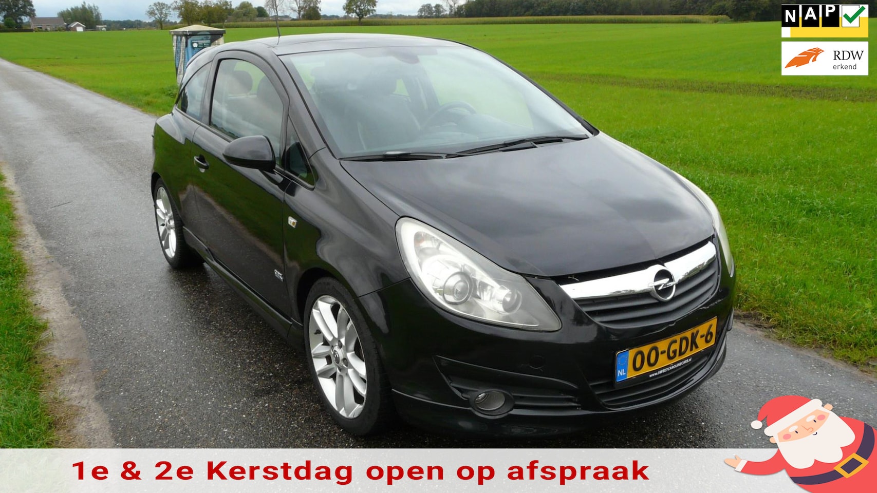 Opel Corsa - 1.4-16V Cosmo 2008 OPC-line,Airco,Panoramadak,Cruise,,Lmv's,Dubbel Din BT-audio - AutoWereld.nl