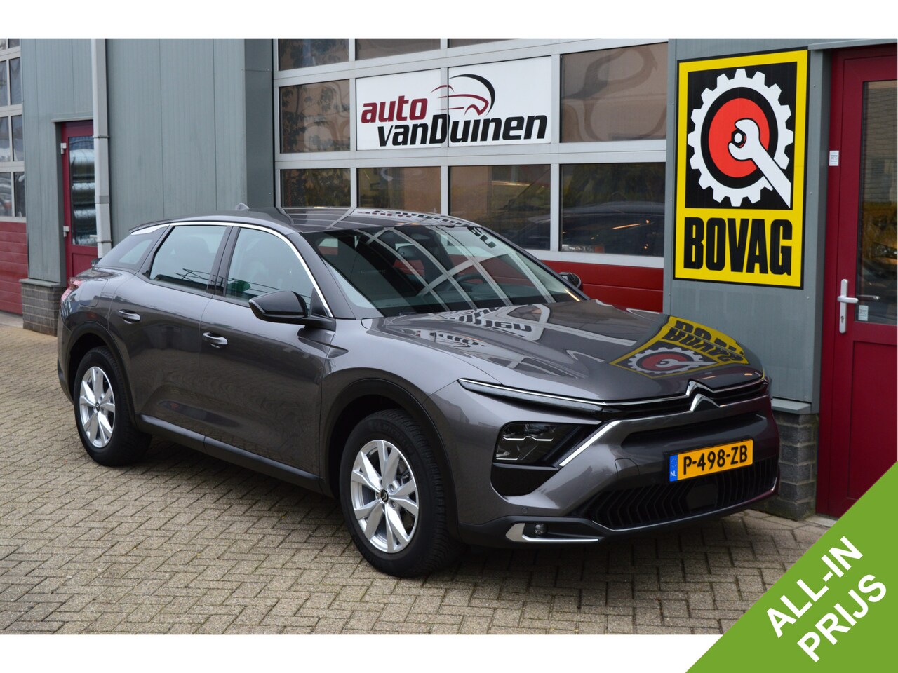 Citroën C5 X - 1.2 PureTech Business O.a: PDC, DAB, Carplay, Navi, Cruise, Clima, Etc. All-in prijs! - AutoWereld.nl