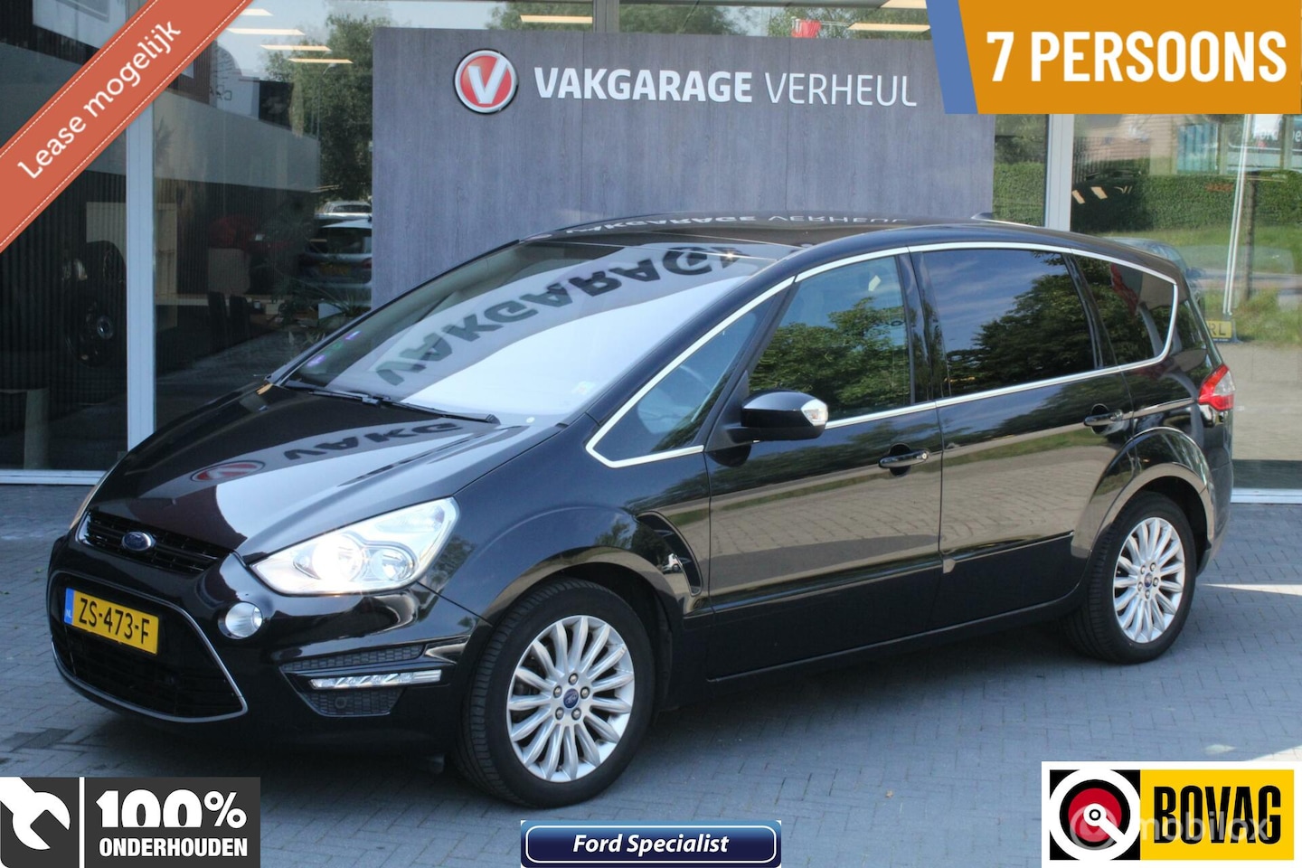 Ford S-Max - 1.6 EcoBoost|161Pk|Platinum|7 Zit|Dealeronderhoud - AutoWereld.nl