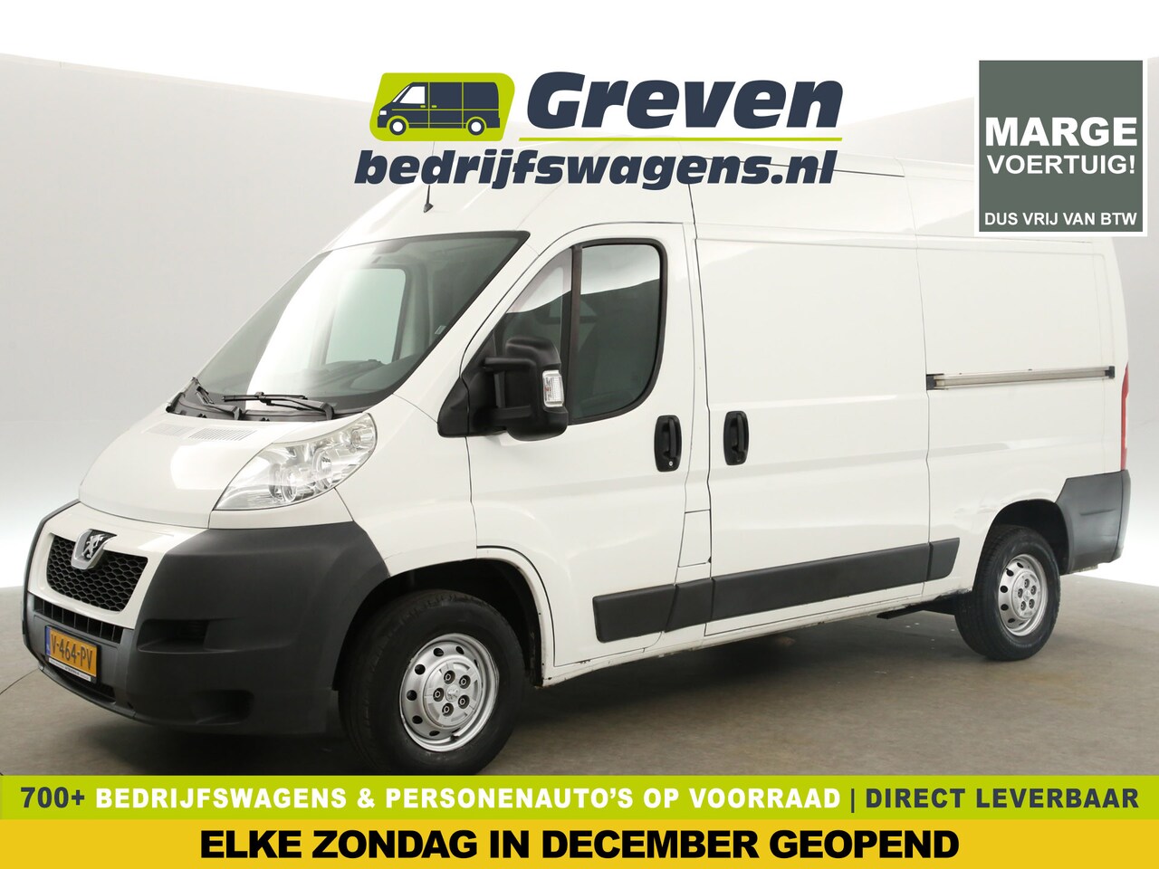 Peugeot Boxer - 333 2.2 HDI L2H2 | APK tot 15-07-2025 | Marge | 2xSchuifdeur Bluetooth Elektrpakket - AutoWereld.nl