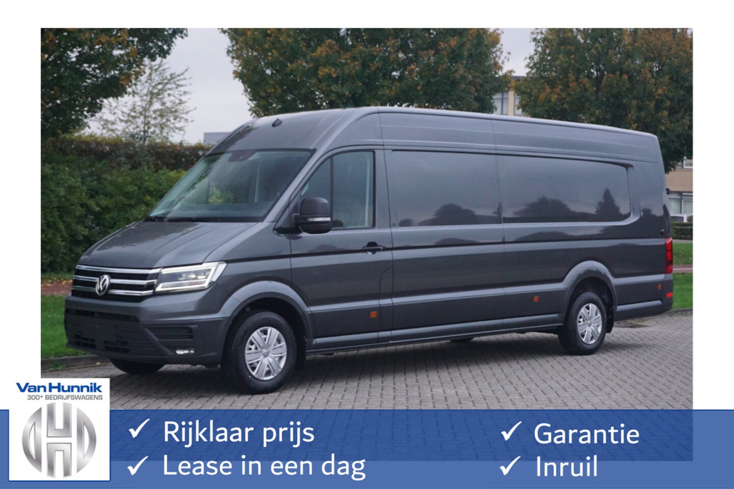 Volkswagen Crafter - 35 2.0 177 L5H3 AUT Facelift 13" Navi, Camera, Gev. Stoel, LED!! NR. T01* - AutoWereld.nl