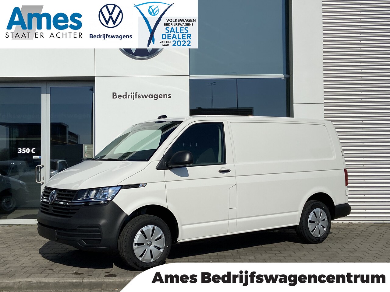 Volkswagen Transporter - 2.0 TDI 110PK L1H1 3 zits || Apple carplay || Achteruitrijcamera - AutoWereld.nl