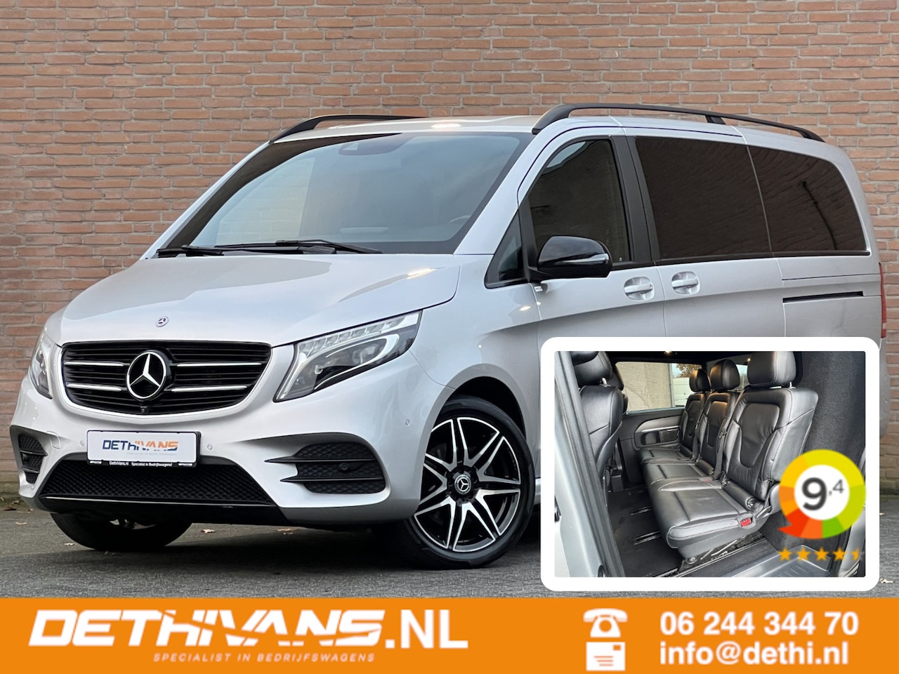 Mercedes-Benz V-klasse - 250d 4-MATIC Lang Avantgarde Edition Dubbelcabine - AutoWereld.nl