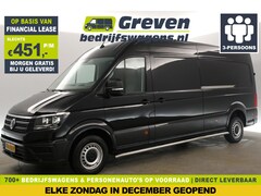 Volkswagen Crafter - 35 2.0 TDI L4H3 141PK | 3000KG Trekgew. Airco Cruise 2xSchuifdeur 3 Persoons Elektrpakket