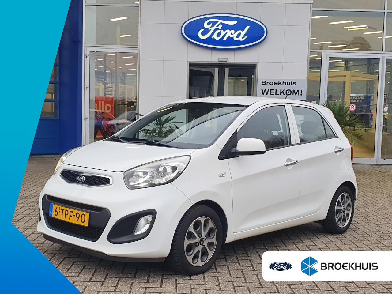 Kia Picanto - 1.0 CVVT BusinessLine | Airco | Bluetooth | Elek. Ramen | LMV - AutoWereld.nl