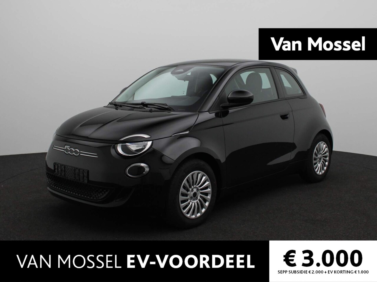 Fiat 500e - 42 kWh | Direct Leverbaar | Apple Carplay & Android Auto | Cruise Control || VAN MOSSEL VO - AutoWereld.nl