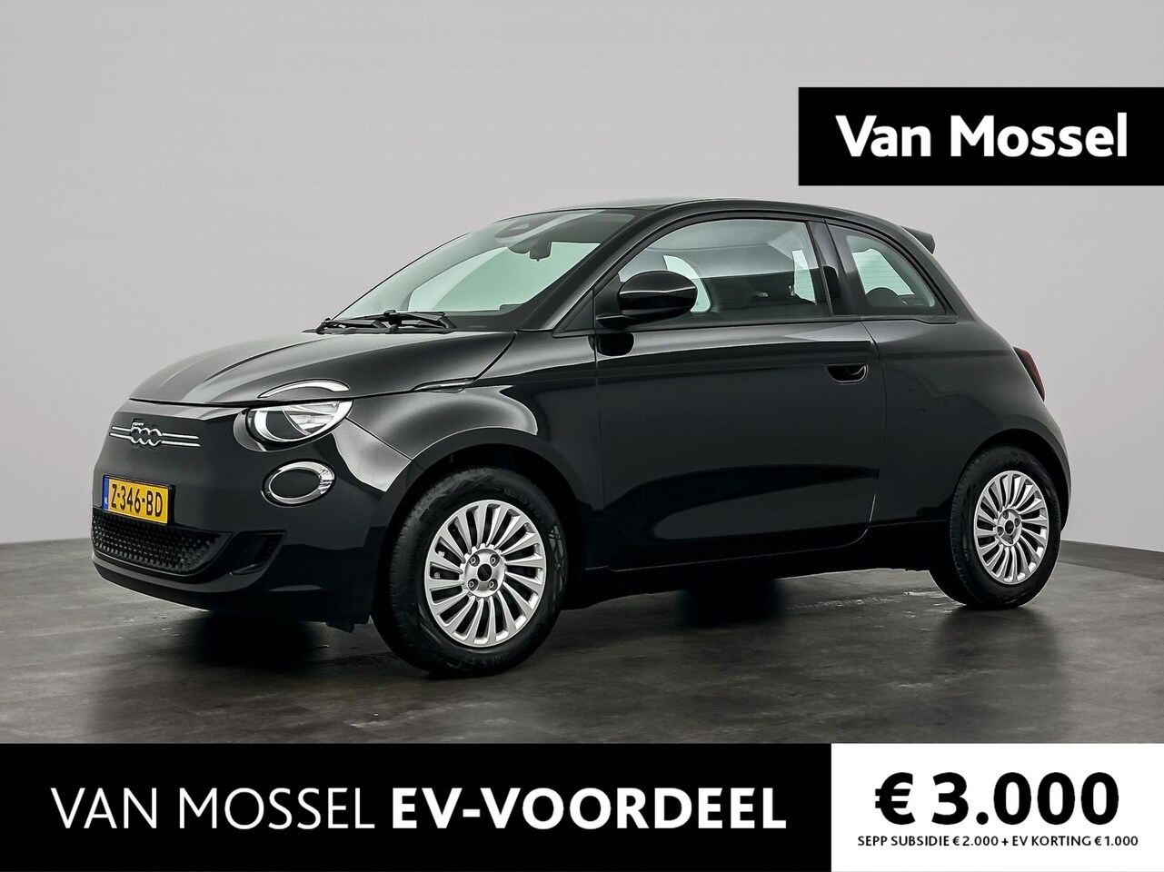 Fiat 500e - 42 kWh | CarPlay | Cruise Control | ECC | PDC | €2000,- SUBSIDIE! | - AutoWereld.nl