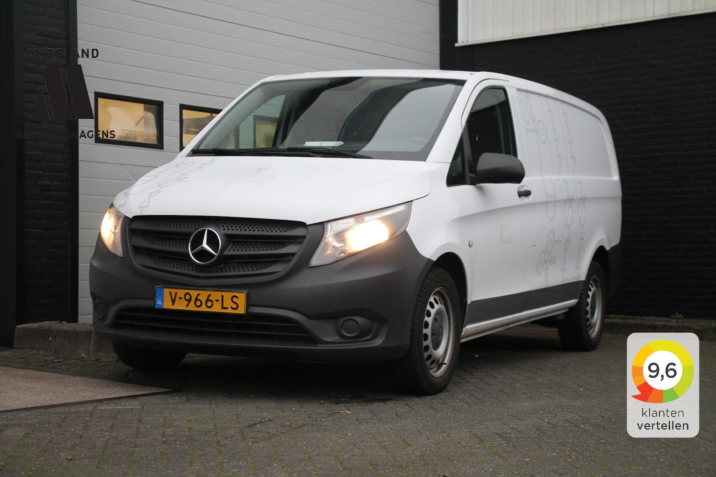 Mercedes-Benz Vito - 114 CDI Automaat Lang - EURO 6 - Airco - Cruise - € 16.950,- Excl. - AutoWereld.nl