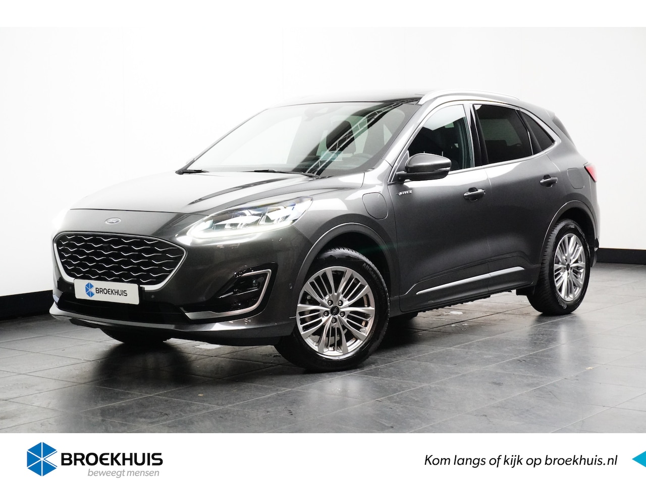 Ford Kuga - 2.5 PHEV Vignale | Dealer o.h. | Panoramadak | Head-up | Winter-pack | Camera | Adaptieve - AutoWereld.nl