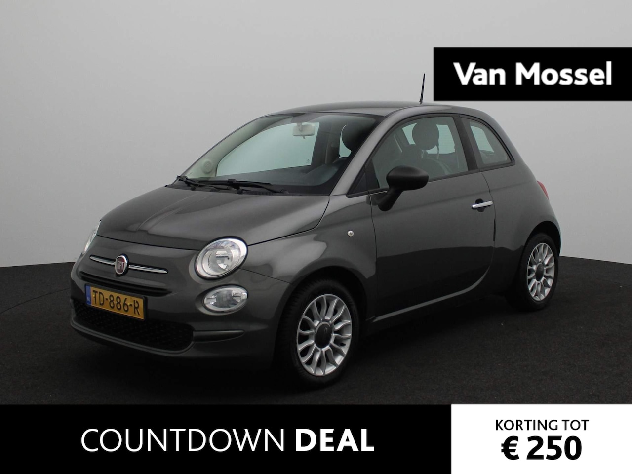 Fiat 500 - 1.0 TwinAir PopStar | Airco | 15" Lichtmetalen velgen | Cruise control - AutoWereld.nl