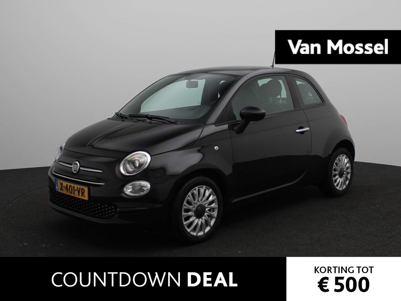 Fiat 500 - 1.0 Hybrid Launch Edition | Climate Control | Parkeer Sensoren - AutoWereld.nl