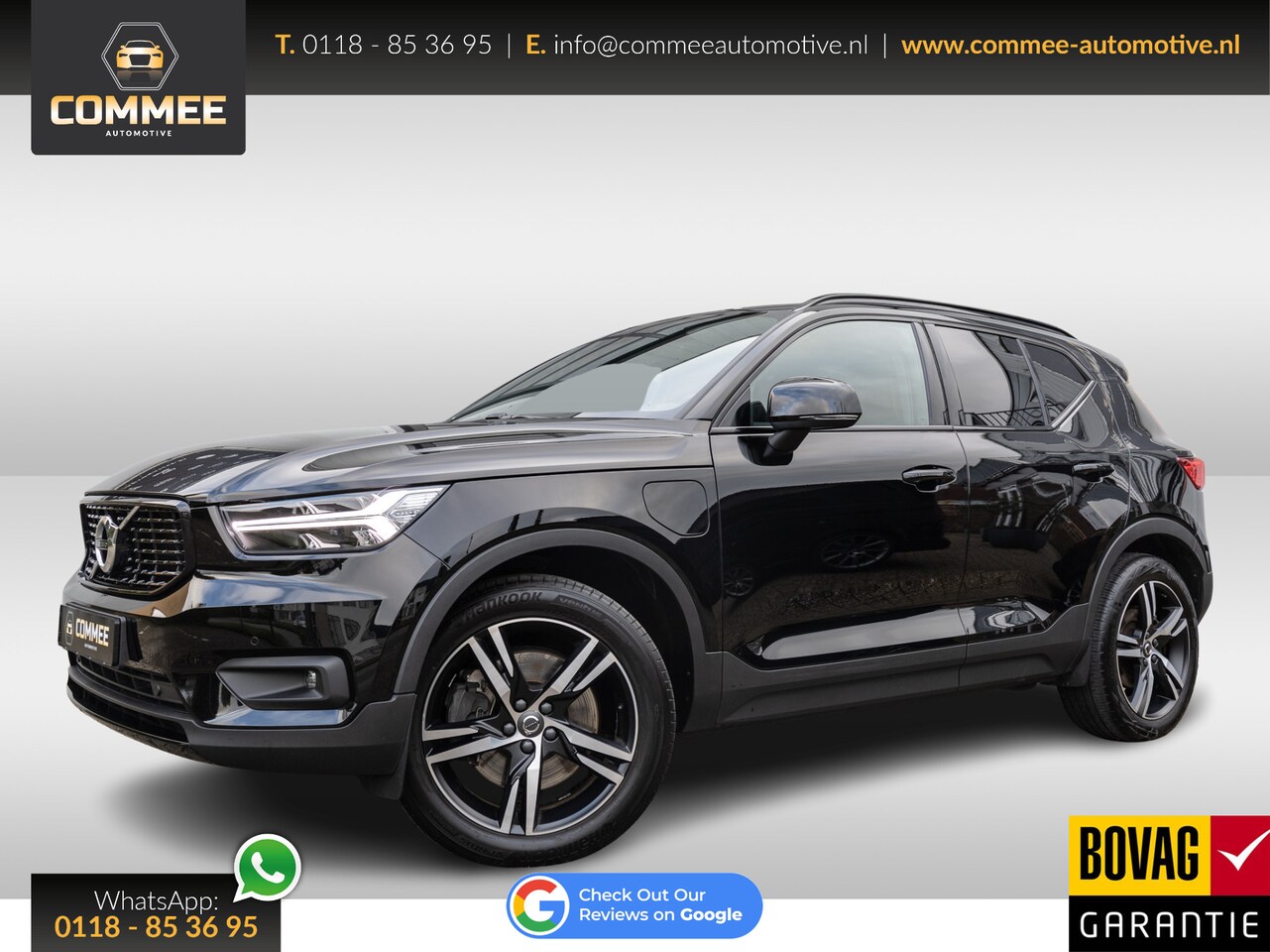 Volvo XC40 - 1.5 T5 Recharge R-Design Expr ✅H&K✅BLIS✅ACC✅Leder✅360° - AutoWereld.nl