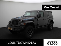 Jeep Wrangler Unlimited - 4xe 380 Rubicon | Adaptive Cruise Control | Stuur- en Stoelverwarming | Apple Carplay & An