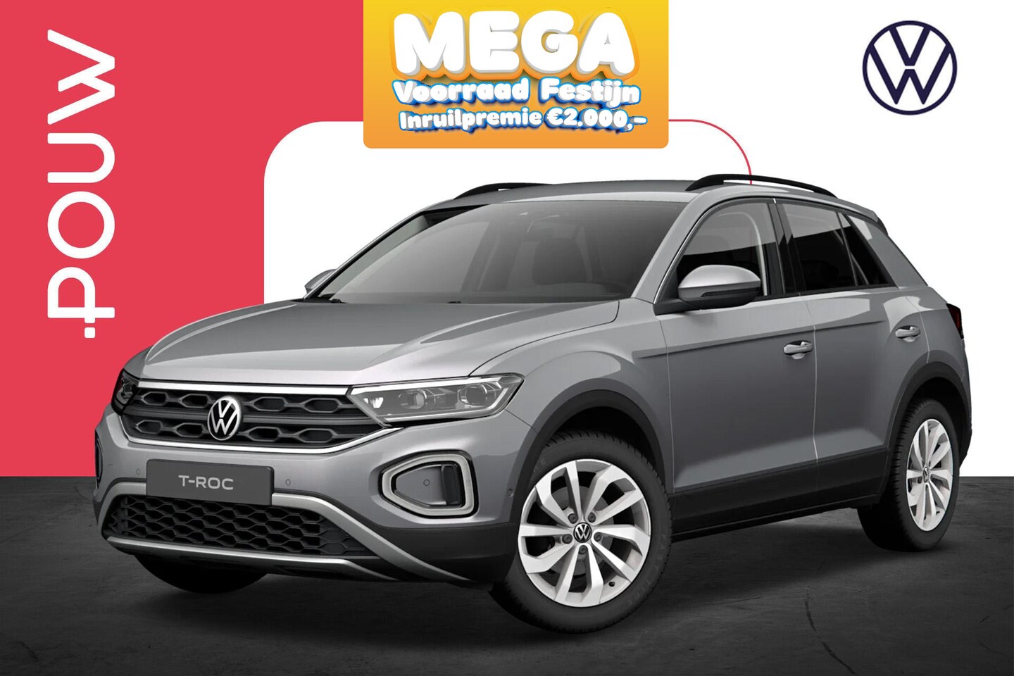 Volkswagen T-Roc - 1.5 TSI 150pk Life Edition | Assistance Pakket Plus | 17" Velgen - AutoWereld.nl