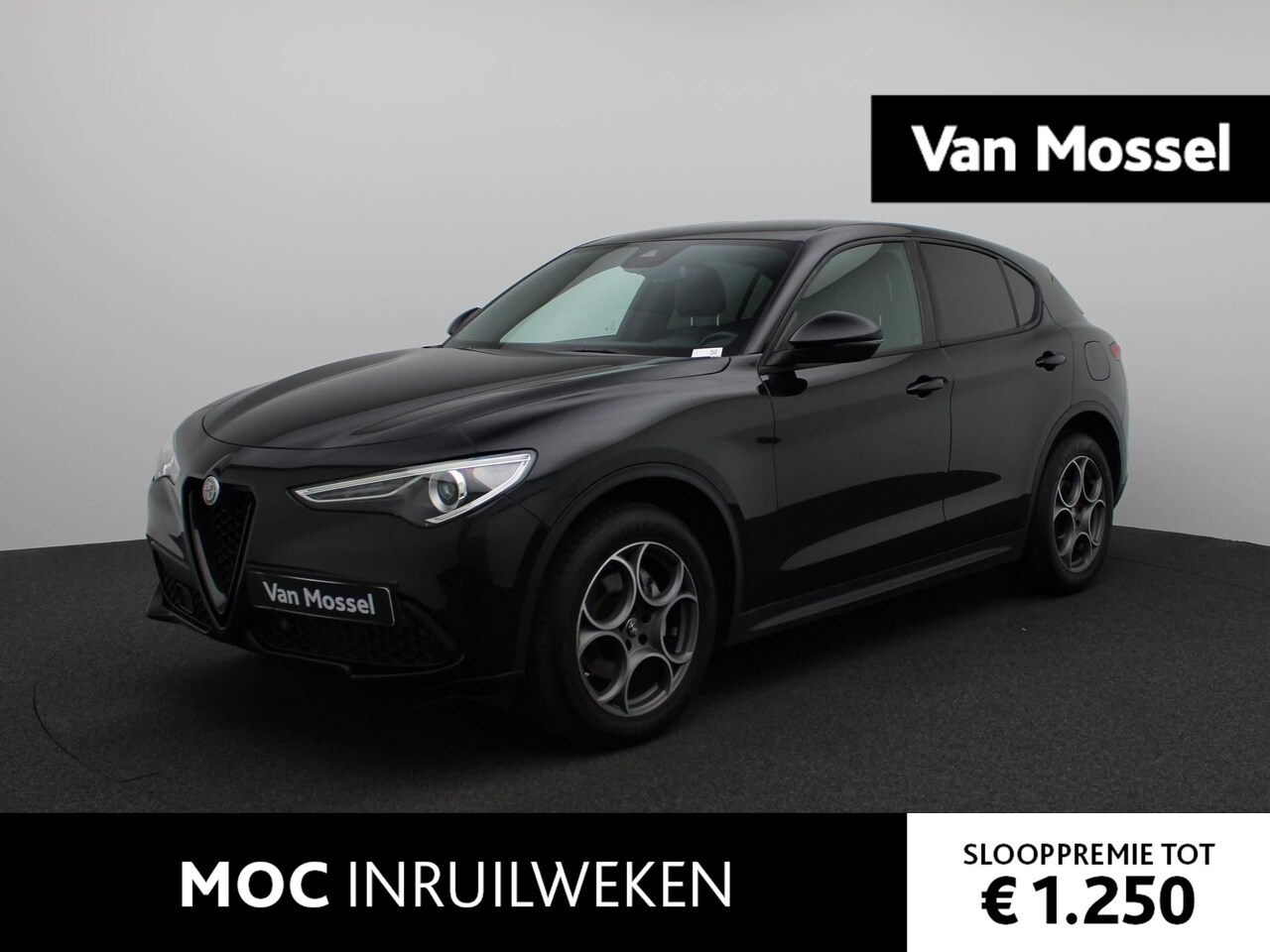 Alfa Romeo Stelvio - 2.0 T AWD Sprint | NAVIGATIE | ACHTERUITRIJCAMERA | HALF-LEDER | PARKEERSENSOREN V+A | ELE - AutoWereld.nl