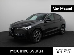 Alfa Romeo Stelvio - 2.0 T AWD Sprint | NAVIGATIE | ACHTERUITRIJCAMERA | HALF-LEDER | PARKEERSENSOREN V+A | ELE