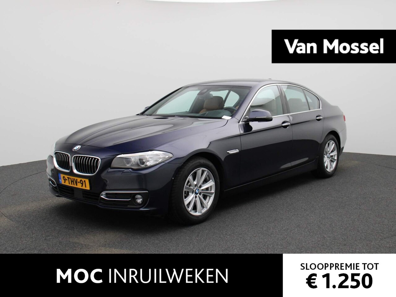 BMW 5-serie - 528i Last Minute Edition | 245 PK | HUD | Leder-Cognac | Standkachel | Elektrische Trekhaa - AutoWereld.nl