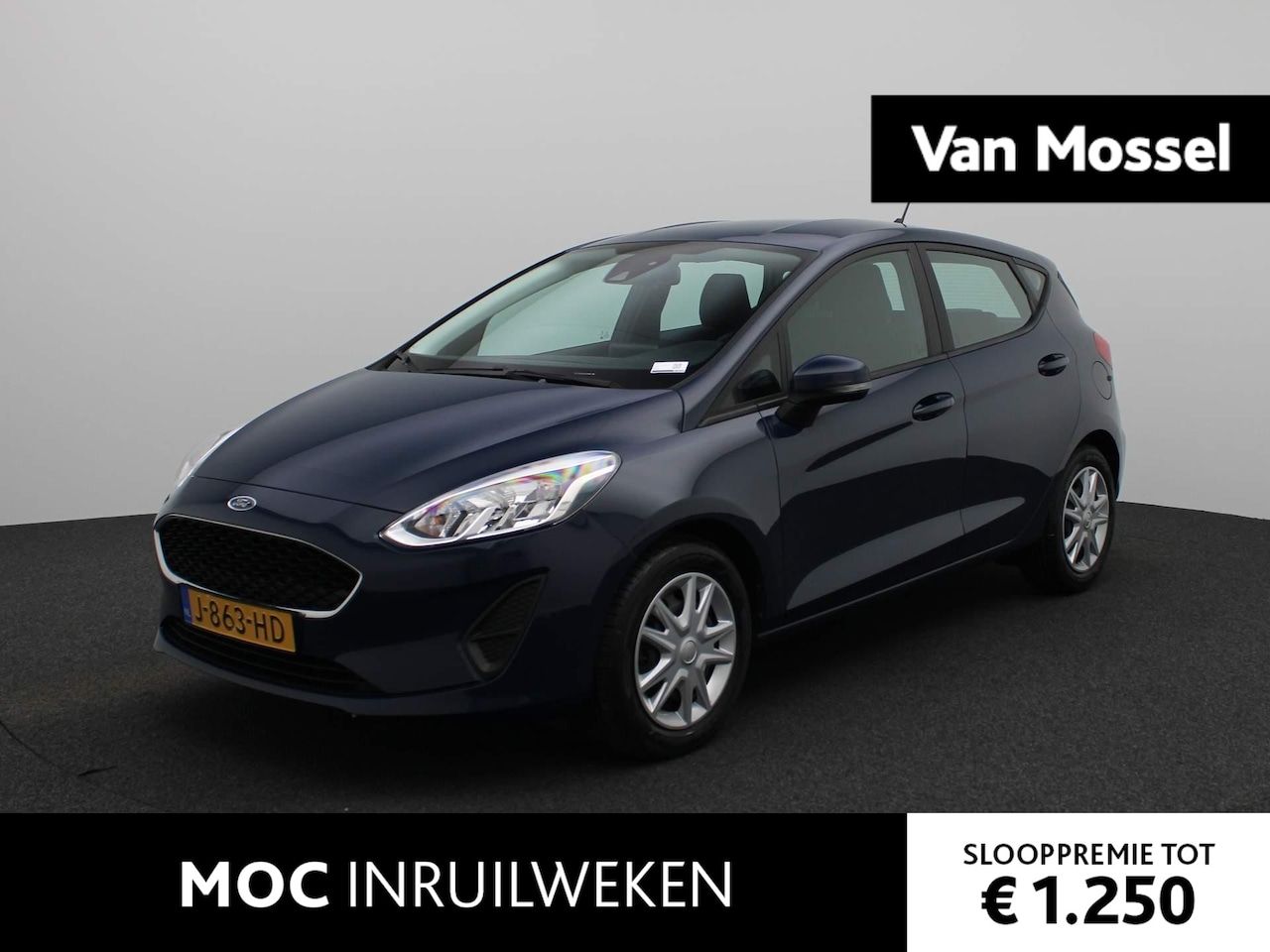 Ford Fiesta - 1.0 EcoBoost Connected | APPLE CARPLAY - ANDROID AUTO | CRUISE CONTROL | LANE ASSIST | AIR - AutoWereld.nl