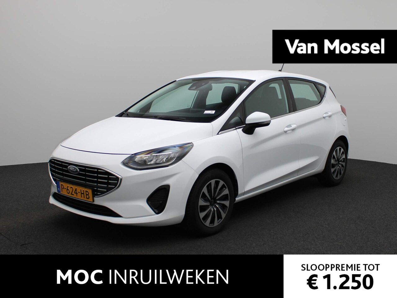 Ford Fiesta - 1.0 EcoBoost Hybrid Titanium | 125 PK | Navigatie | Apple Carplay / Android Auto | Cruise - AutoWereld.nl