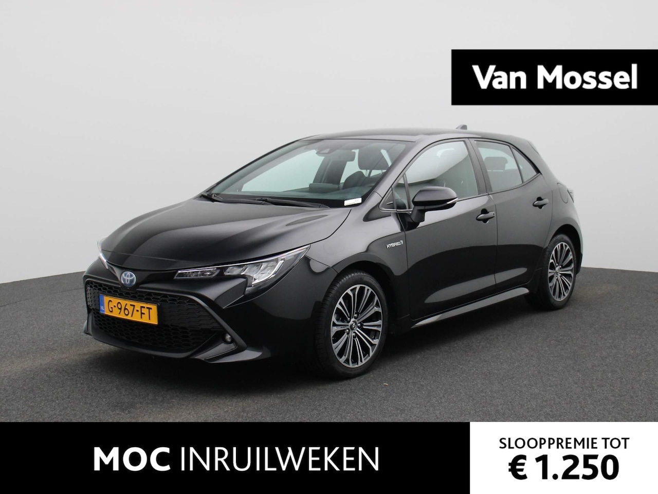 Toyota Corolla - 1.8 Hybrid Dynamic | ACHTERUITRIJCAMERA | KEYLESS START | NAVIGATIE | CLIMATE CONTROL | LA - AutoWereld.nl