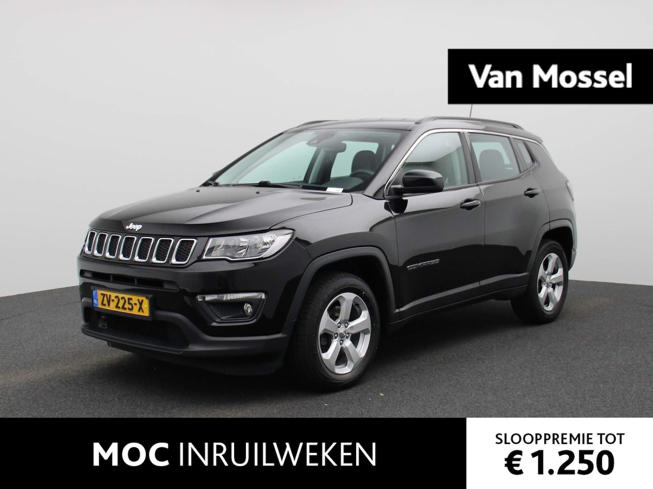 Jeep Compass - 1.4 MultiAir Longitude | Half-Lederen Bekleding | Navigatie | Climate Control | Lichtmetal - AutoWereld.nl