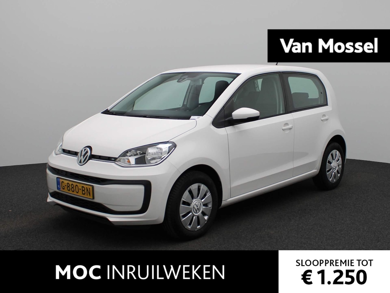 Volkswagen Up! - 1.0 BMT move up! | AIRCO | BLUETOOTH | ELEKTRISCHE RAMEN VOOR | 5-DEURS | - AutoWereld.nl