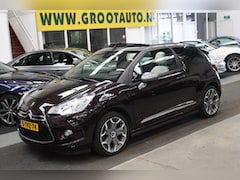 Citroën DS3 Cabrio - 1.6 THP Sport Chic Airco, Cruise Control, Leder, Navigatie, Stuurbekrachtiging