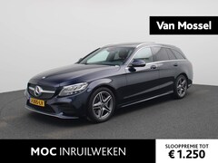 Mercedes-Benz C-klasse Estate - 180 Business Solution AMG | Lederen Bekleding | Panoramadak | Stoelverwarming | Navigatie