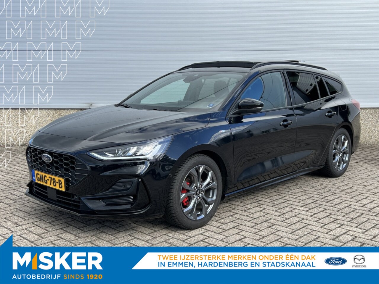 Ford Focus Wagon - 125pk Hybride ST Line X DRIVERPACK! PANODAK! WINTERPACK! - AutoWereld.nl