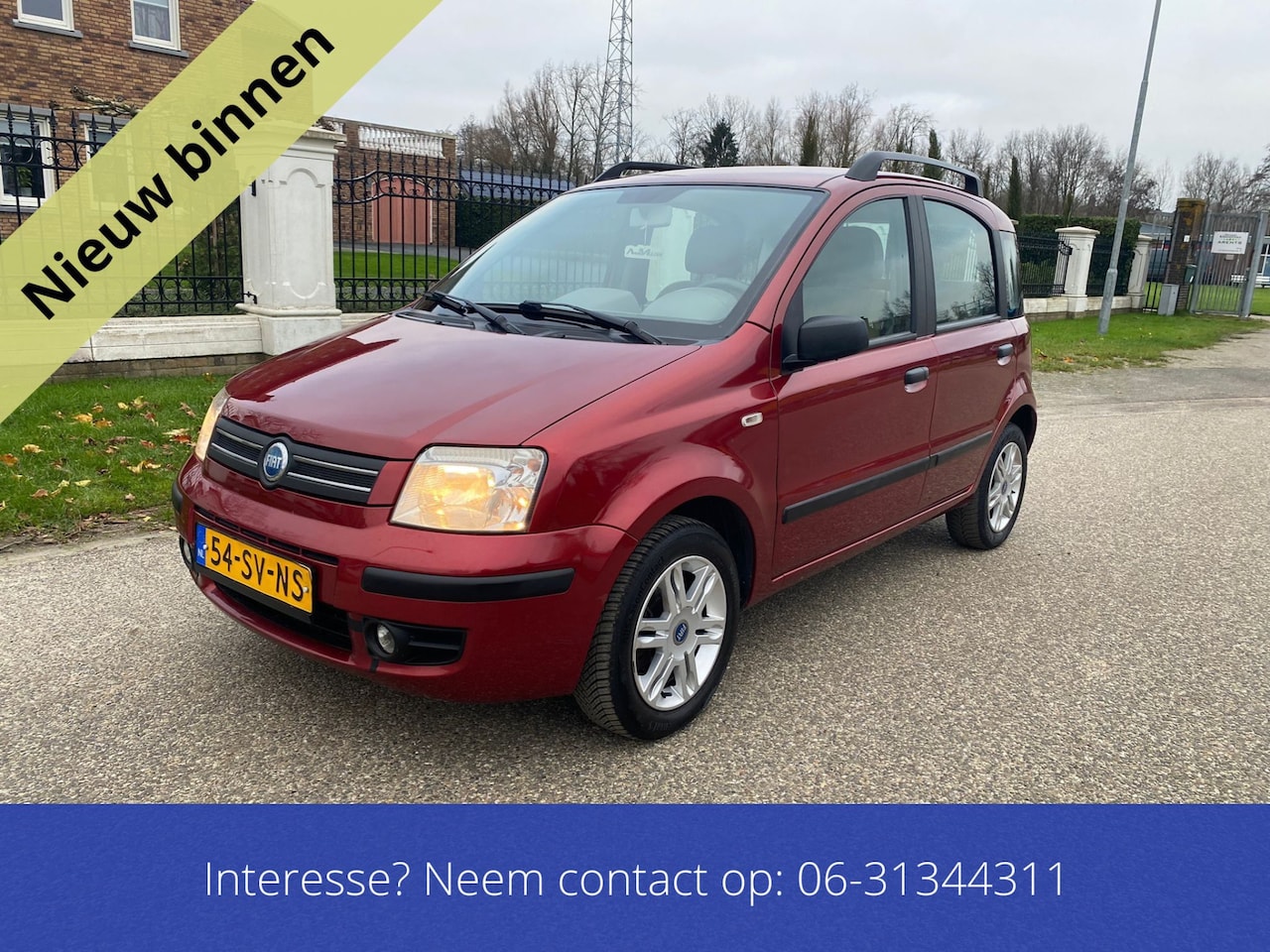 Fiat Panda - 1.2 Navigator Zeer nette Auto - AutoWereld.nl