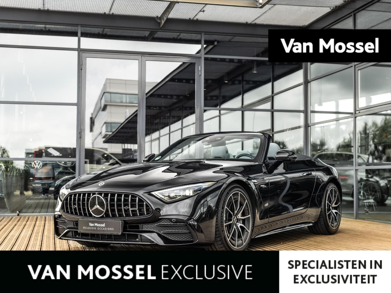 Mercedes-Benz SL-klasse Roadster - AMG 43 | BURMESTER | AMG PERFORMANCE UITLAAT | KEYLESS | RIJ-ASSISTENTIEPAKKET | 360 CAMER - AutoWereld.nl