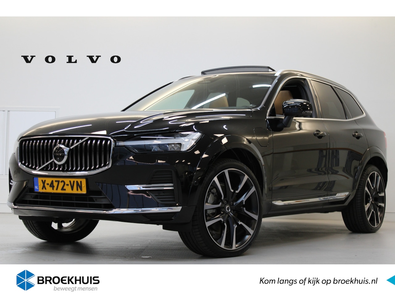 Volvo XC60 - T8 455 AWD Ultimate Bright | B&W Audio | Massage | Ventilatie | Trekhaak | 360º view | HUD - AutoWereld.nl