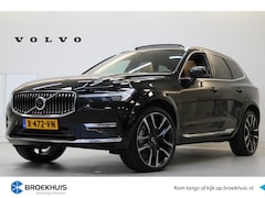 Volvo XC60 - T8 455 AWD Ultimate Bright | B&W Audio | Massage | Ventilatie | Trekhaak | 360º view | HUD