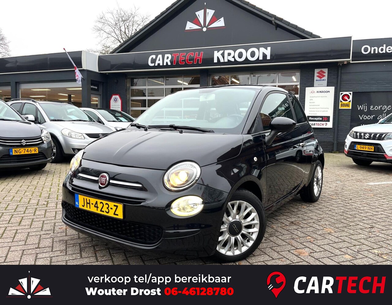 Fiat 500 - 0.9 TwinAir Turbo Popstar 0.9 TwinAir Turbo Popstar - AutoWereld.nl