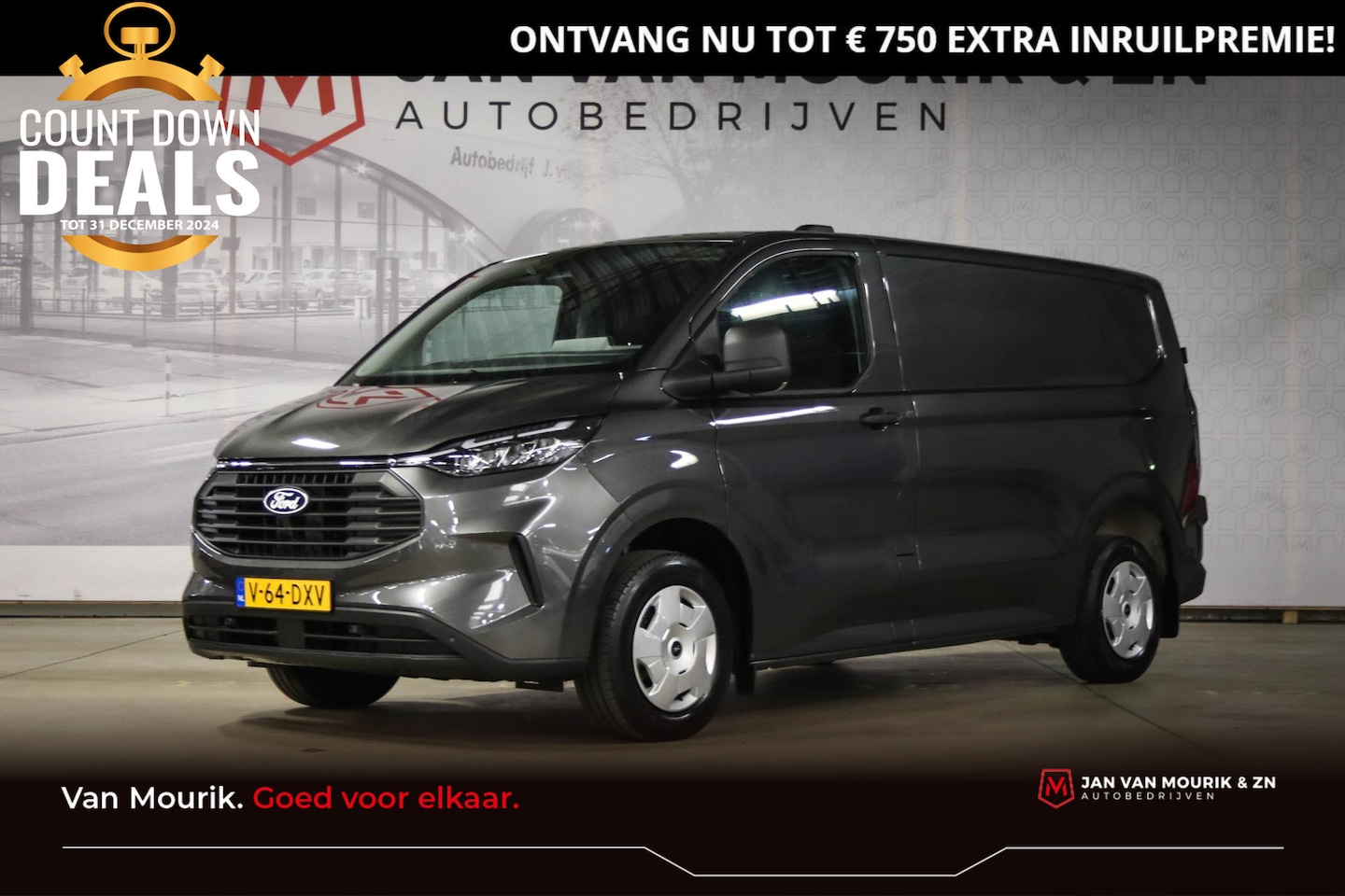 Ford Transit Custom - 280 2.0 TDCI L1H1 Trend EURO 6 | NAVIGATIE | LED | CRUISE CONTROL ADAPTIEF | TREKHAAK - AutoWereld.nl