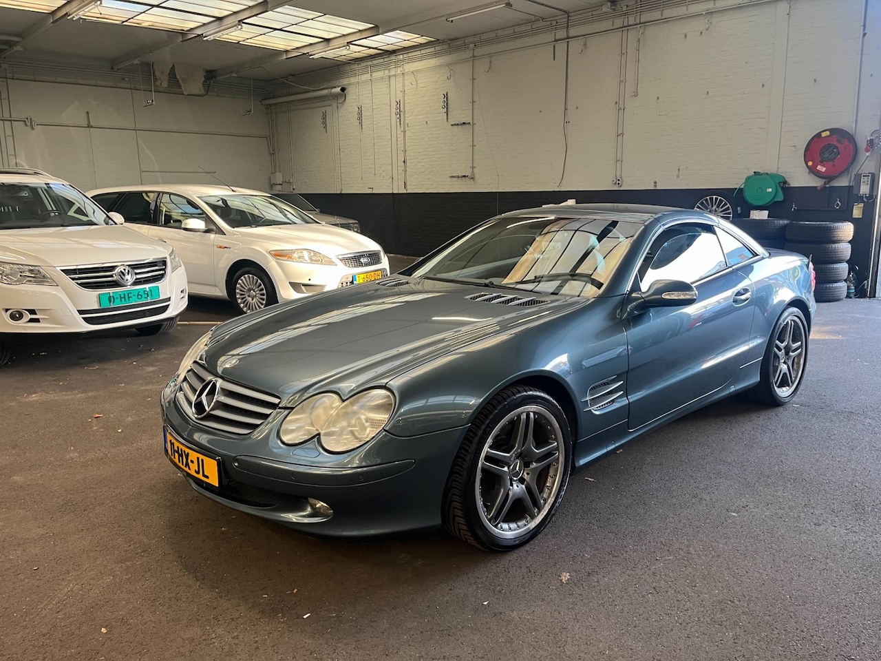 Mercedes-Benz SL-klasse Cabrio - 500 Leder/Navi/Climate control. - AutoWereld.nl