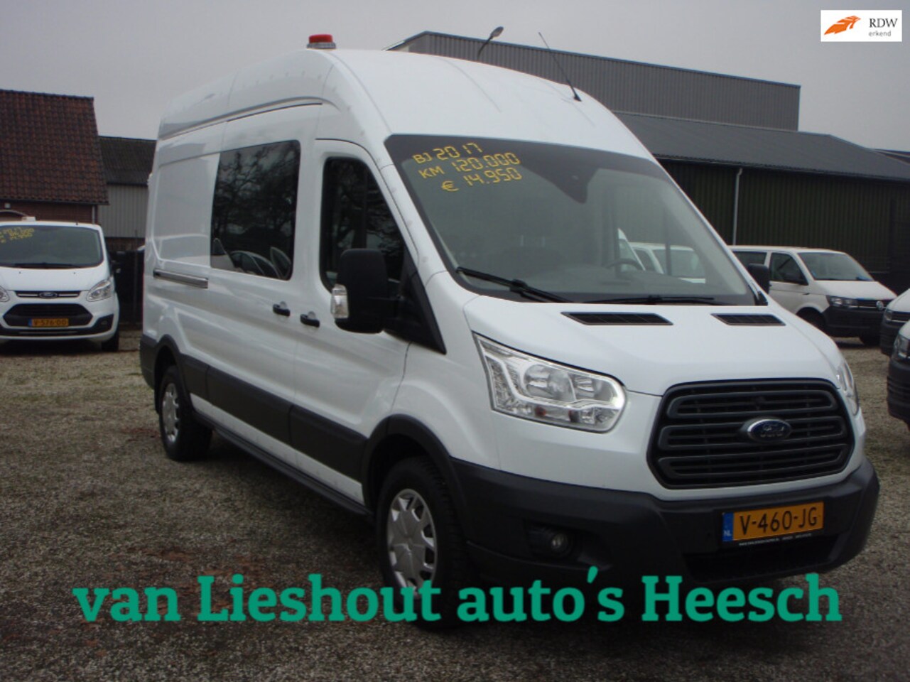 Ford Transit - Ford Transit 350 L3 RWD luxe kasten 120152 km bj 17 - AutoWereld.nl